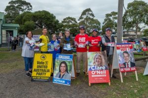 Election results on new electoral boundaries