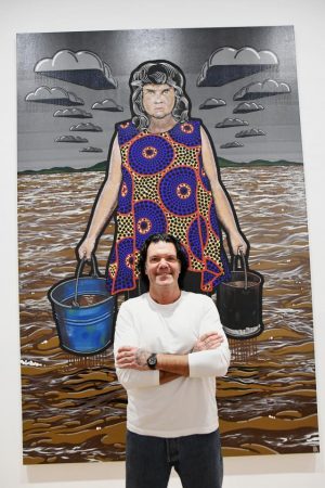 Bunjil welcomes art lovers for Archibald Prize exhibition
