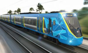 Trains on track