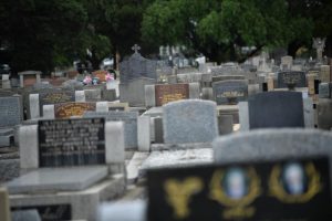 Funds flow to cemeteries