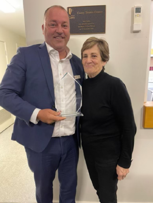Tennis mum’s honour