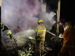 Devon Meadows fire marked as suspicious