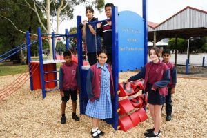 Playground fun for students