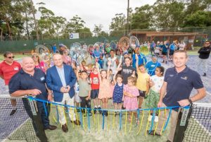 Beaconsfield Tennis Courts receive a vibrant Transformation