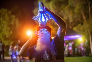 Lanterns light up Wilson Botanic Park
