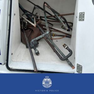 Copper thief caught