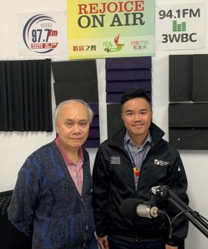 Road engineer guest on radio