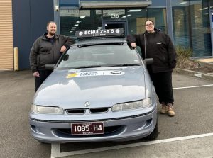 Couple takes on cross country drive for charity