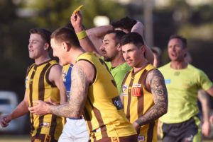 Hawks get home in heated heavyweight stoush