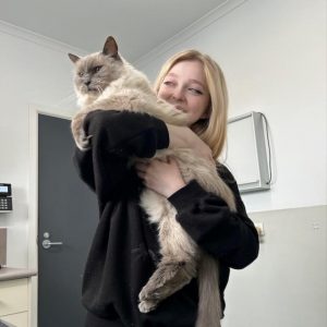 Long lost cat found in Berwick