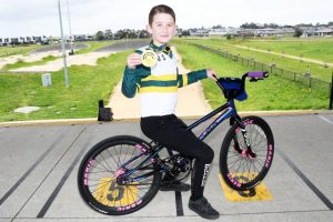 Young BMX star Kora can’t be stopped