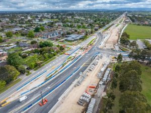 Traffic switch for Narre Warren-Cranbourne Road upgrade