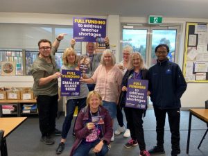 Education funding campaign reaches Cranbourne West