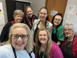 CWA spreading claus for celebration