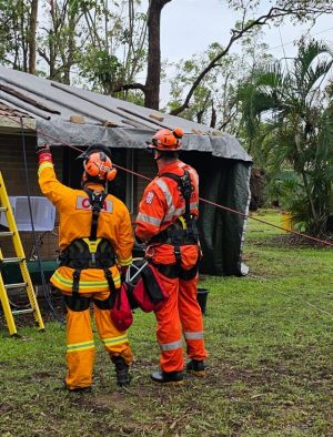 Local SES officer home after tackling cyclone aftermath