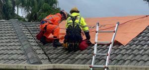 Local firefighters help relief for Queensland