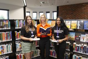 New library lounge and locker in Casey