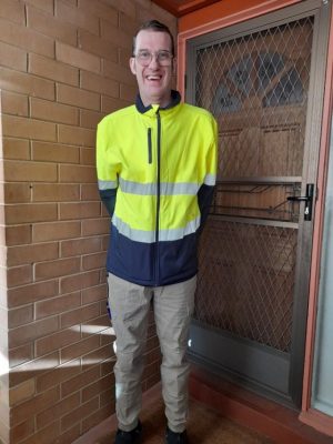 Job seeker earns a hard-won break