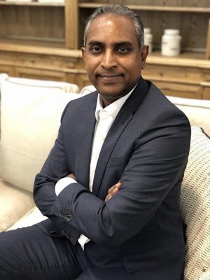 Friend of the Tulliallan Elms president Raavenan Jayaraman