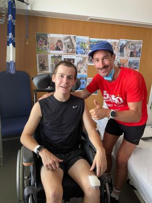 Teenager’s road to recovery