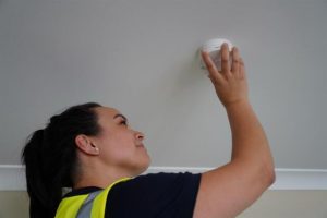 Stats a reminder to change your clock and check your smoke alarm
