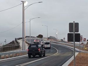 Brunt Road bridge open