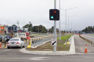 Elmslie Drive lights turned on