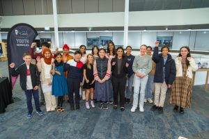 Casey’s young writers celebrate after awarding ceremony