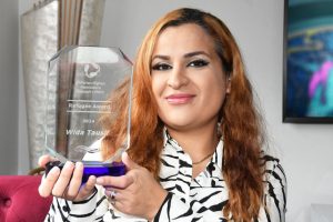 Award bolsters resolve, Wida striving for change