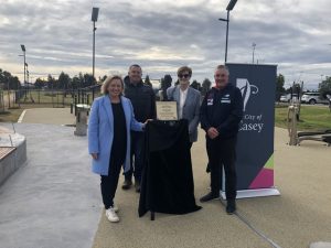 Casey Fields fitness trail now complete