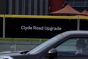 Clyde Road Upgrade takes first steps