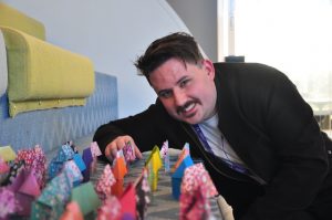 Origami houses for advocacy