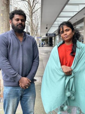 Braving cold in national outcry