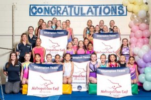 Glory for young gymnasts