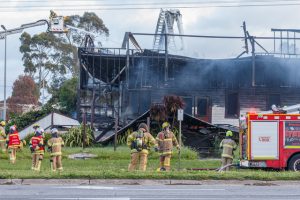 Restaurant destroyed by suspicious fire