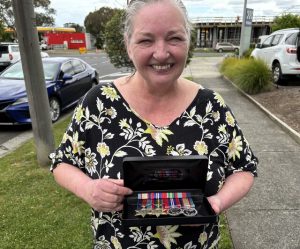 Stolen war medals return home