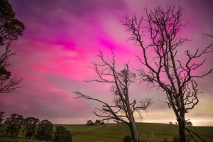 Beautiful aurora captured in Yarra Ranges