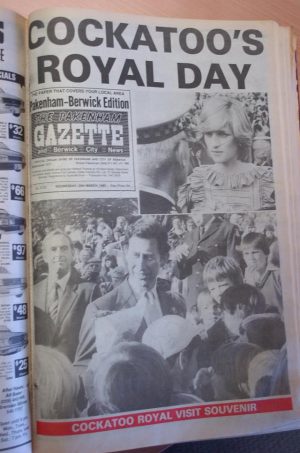 When Charles visited as prince
