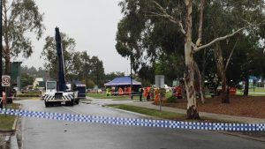 Driver killed after crashing into Pakenham supermarket