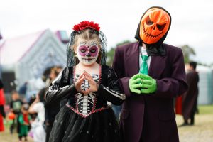 Halloween spooks in Berwick