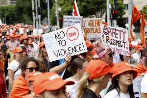 Big crowds to call for action against domestic violence