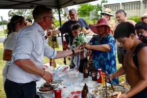 Locals celebrate funding for Doveton Pool