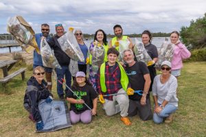 Clean up the coastal town