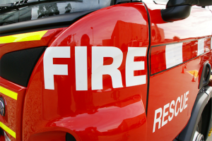 Garbage truck fire in Berwick