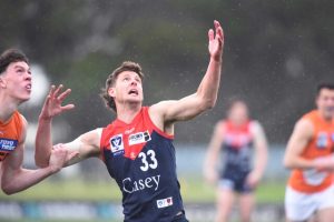 Casey beaten despite gallant effort