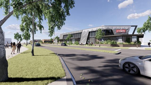 Orana Town Centre land sale to Coles Group
