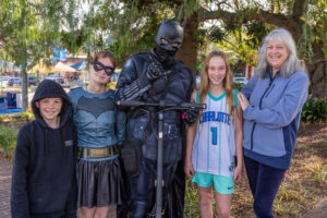 Batman brings smiles to the South East