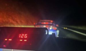 Speeding teen caught in Emerald