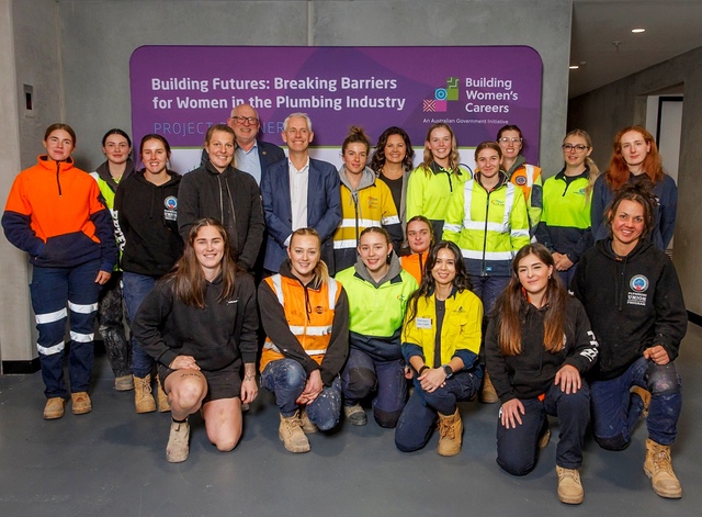 Pledge to plumbing workplace equality
