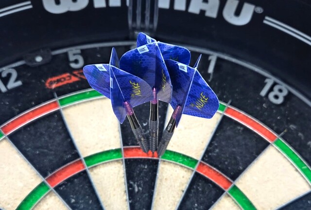 James Johnson just one visit away from darts perfection